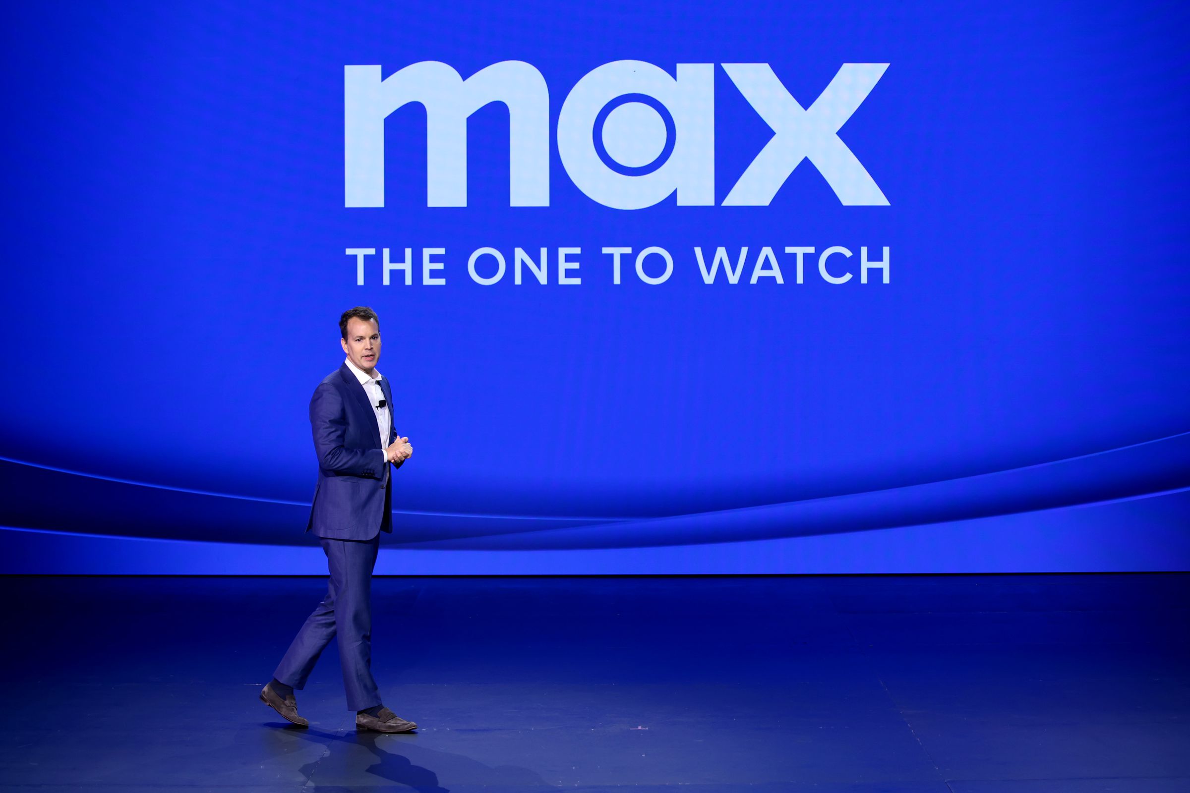 MAY 17: Casey Bloys, Chairman and CEO, HBO and Max Content, speaks onstage during the Warner Bros. Discovery Upfront 2023 at The Theater at Madison Square Garden on May 17, 2023